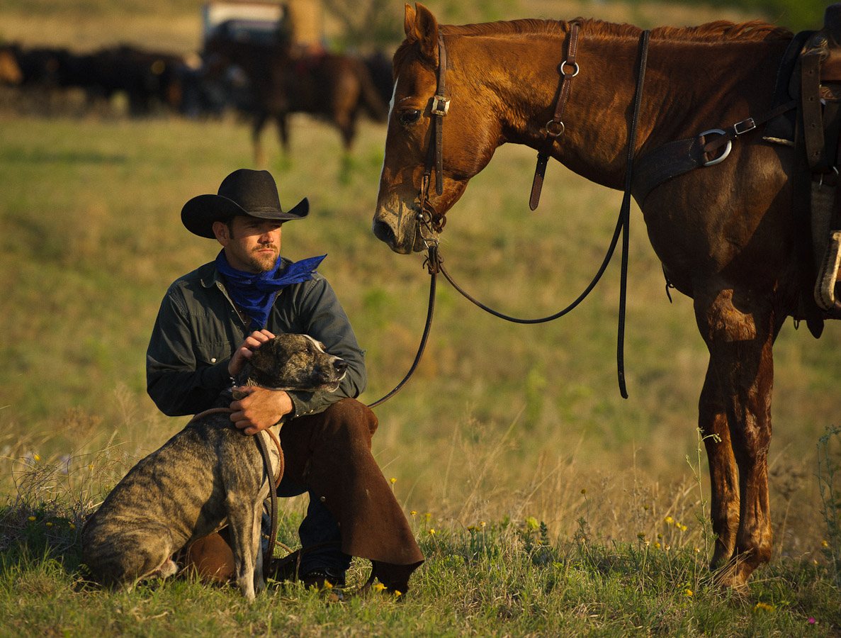 Texas Ranch Life Man S Best Friends Jeffrey K