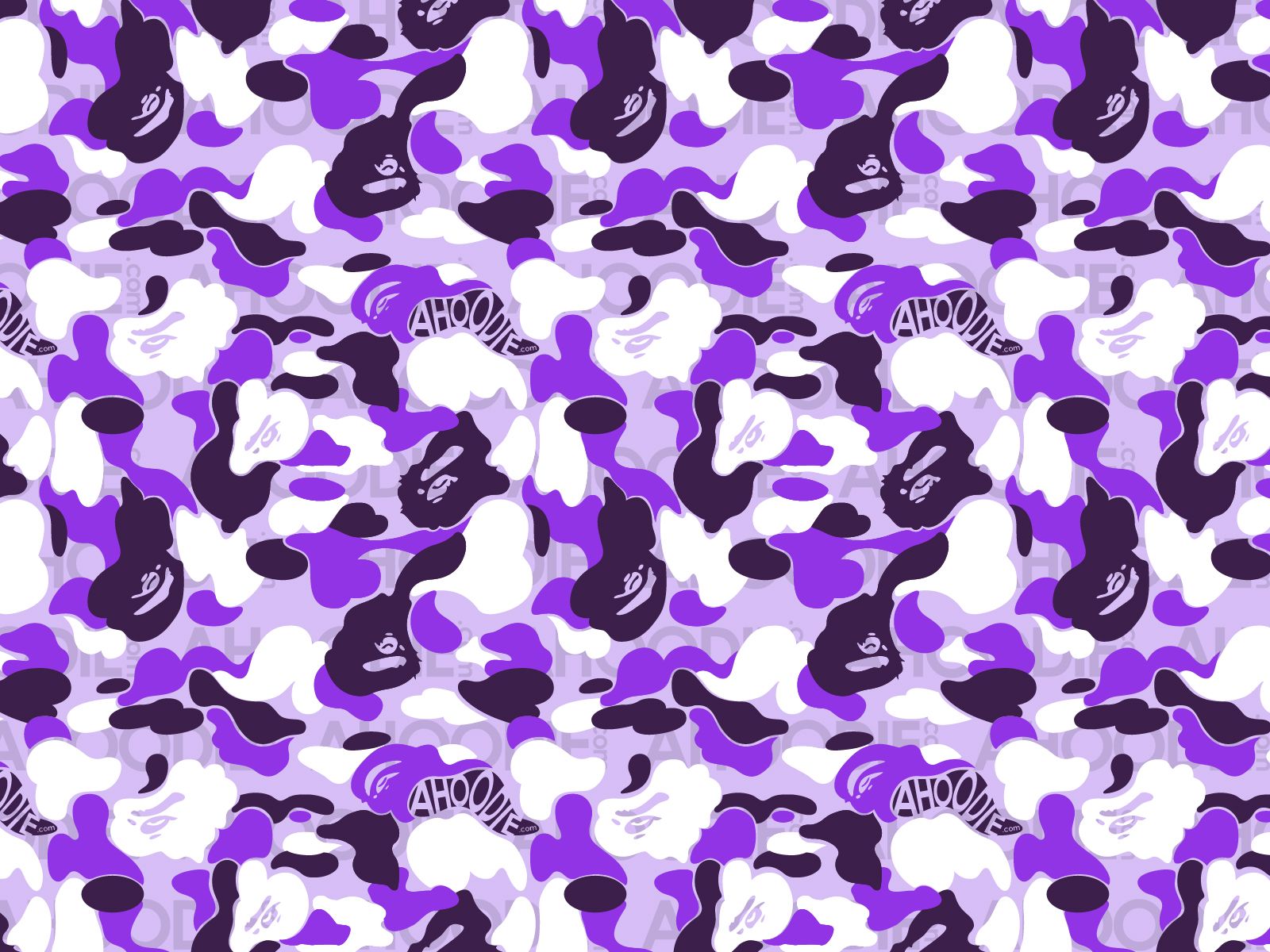 Purple Bape Wallpaper On
