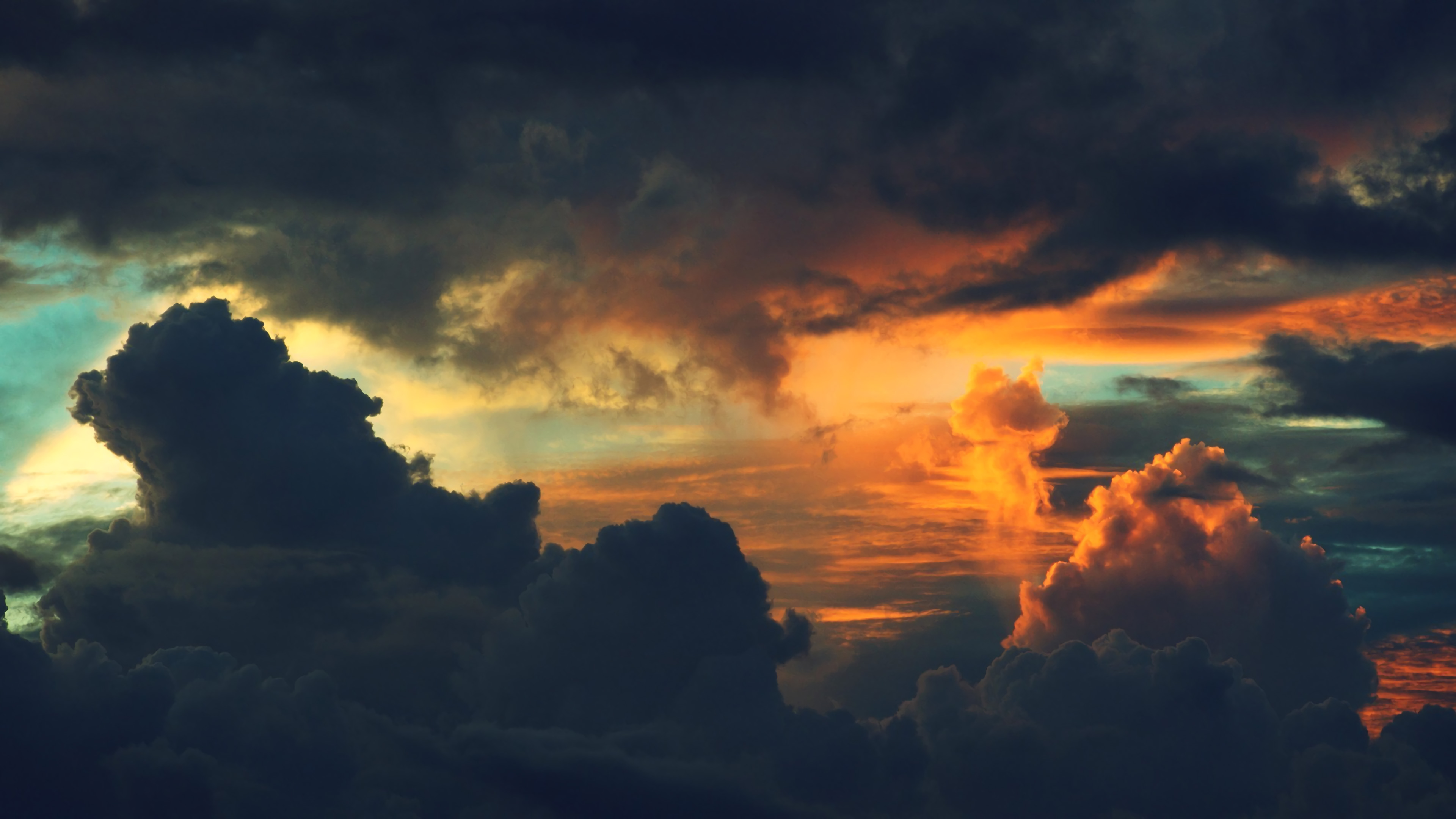 Sky Clouds 4k 1440p Resolution HD Wallpaper Image Photos And Picture