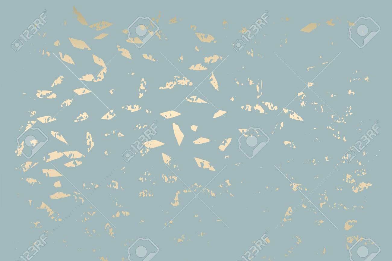 Winter Abstract Foliage Grey Blue Gold Background Chic Trendy