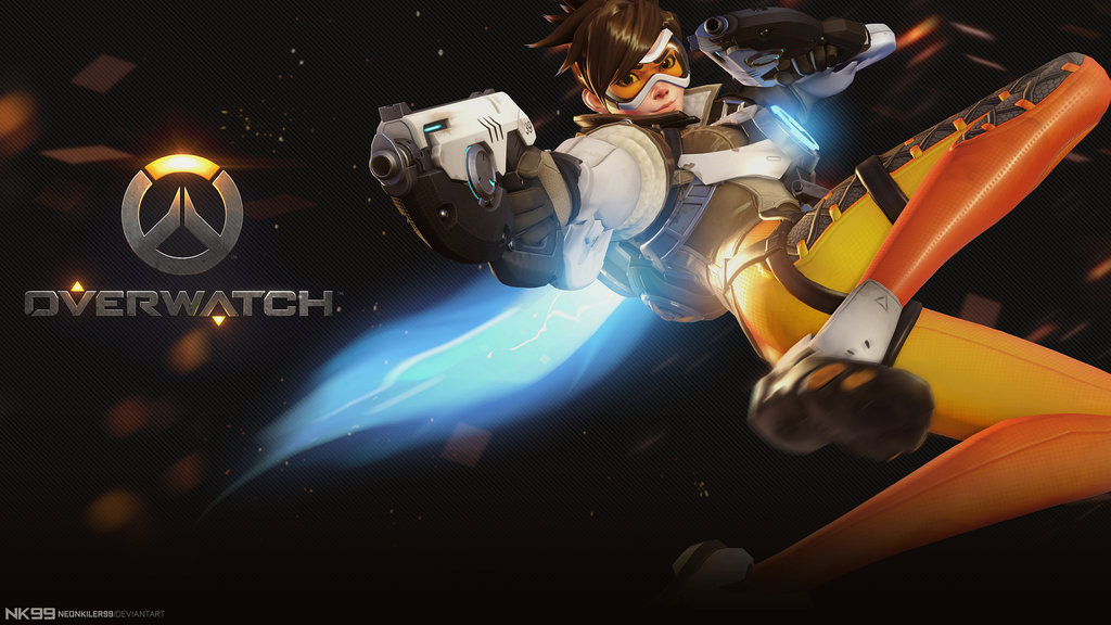 Overwatch Tracer 1080p By Neonkiler99