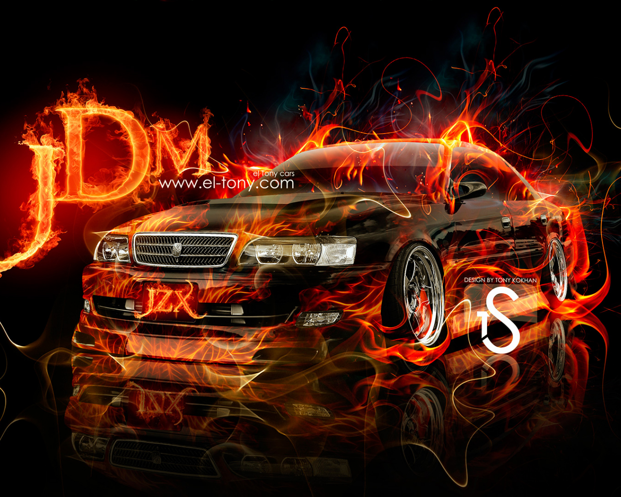Free download chaser jzx100 jdm side fire abstract car 2014 toyota