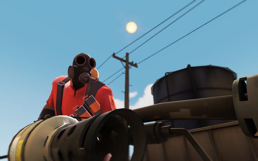 Team Fortress Background Pyro By Amberreaper