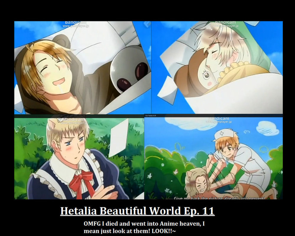 Hetalia Beautiful World Ep By Thehero Takes It All