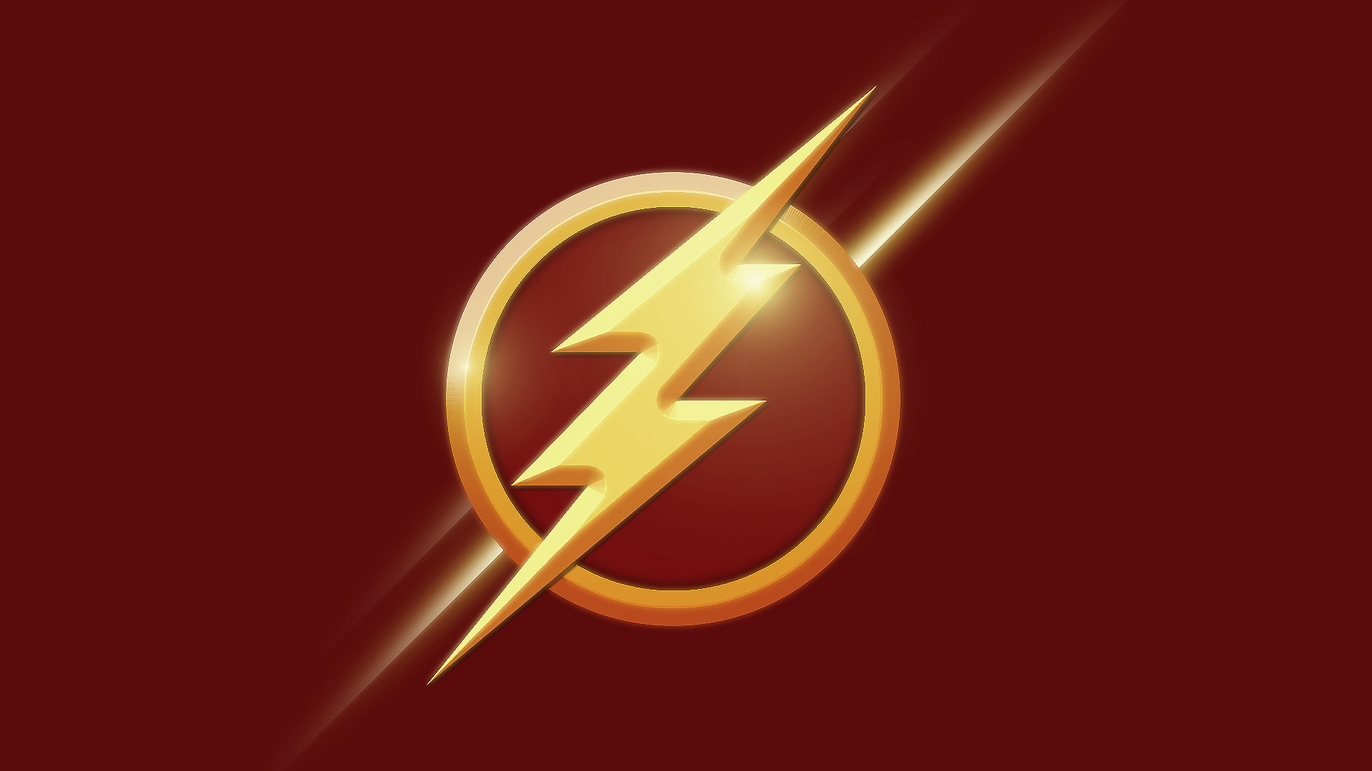 Flash Logo Minimalism Ad Wallpaper  720x1480