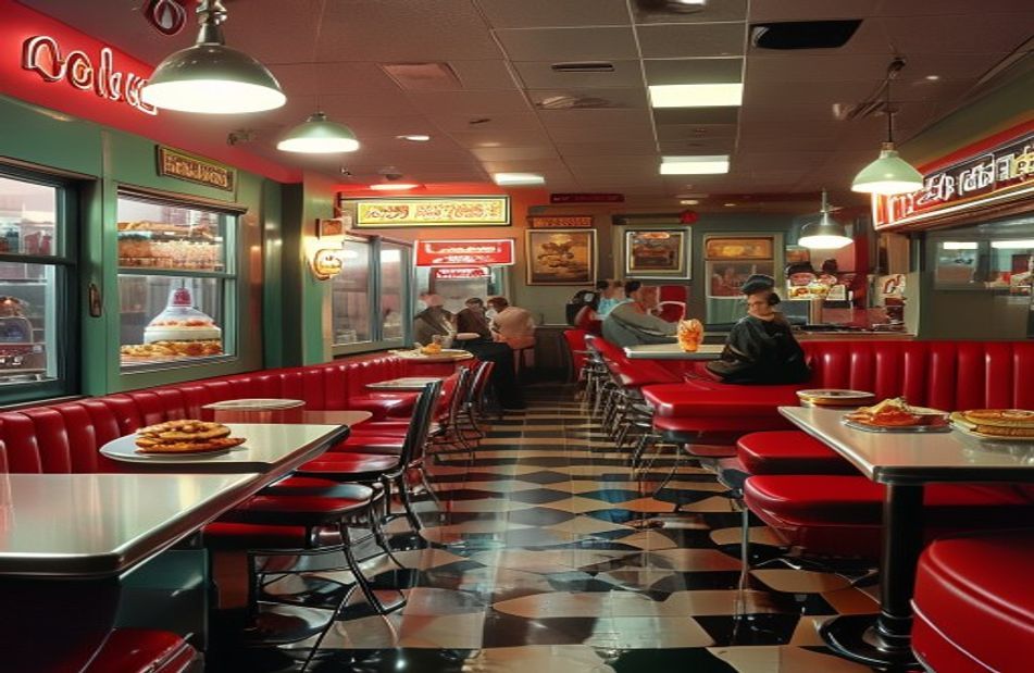 50s Diner Wallpaper