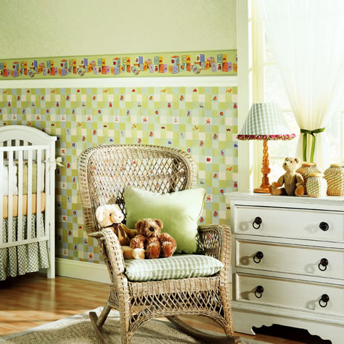 Baby Room Wallpaper HD For Mobile Border Desktop Designs