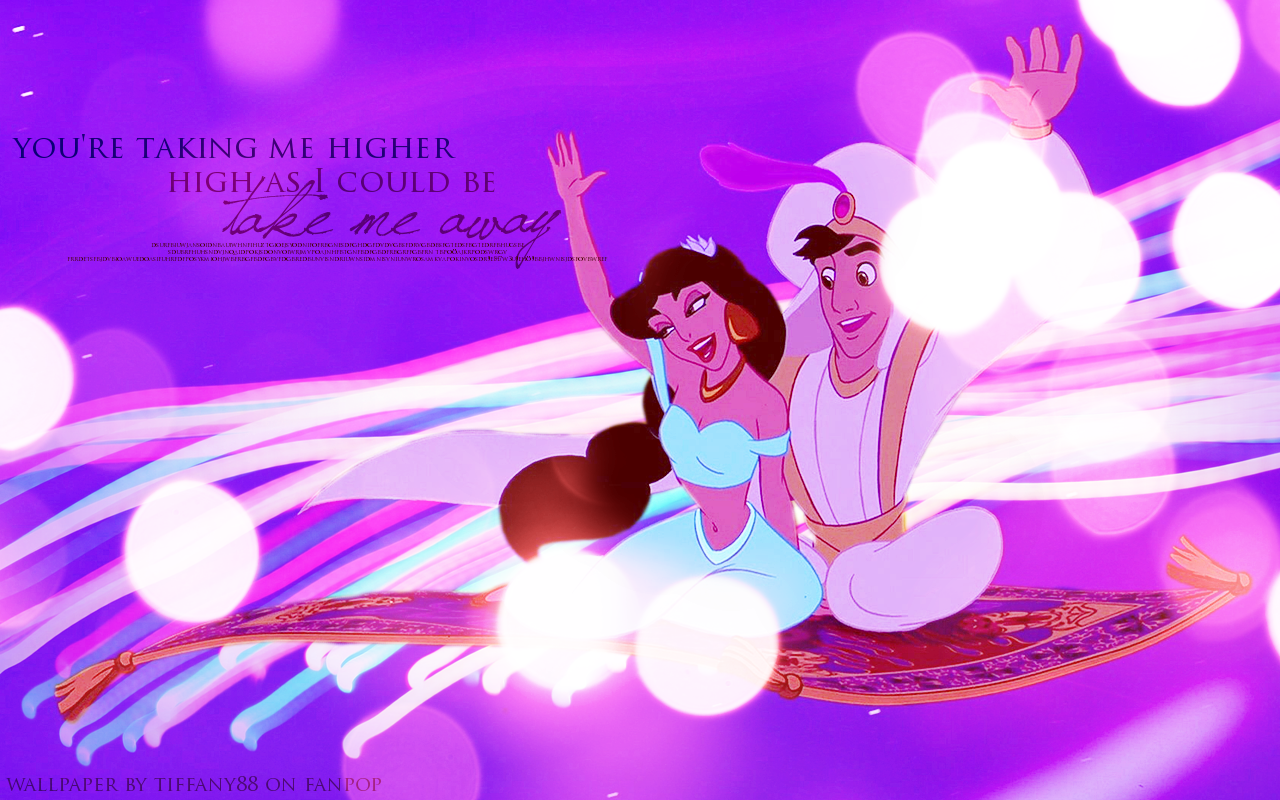 Aladdin Jasmine Disney Princess Wallpaper