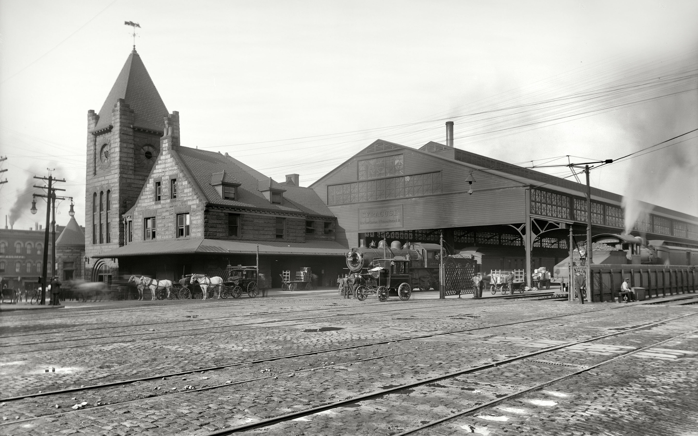 New York Central Railroad Depot Syracuse N Y Puter Wallpaper