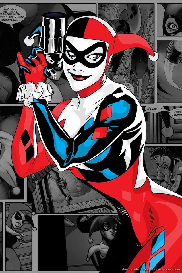 Harley Quinn And Joker iPhone Wallpaper