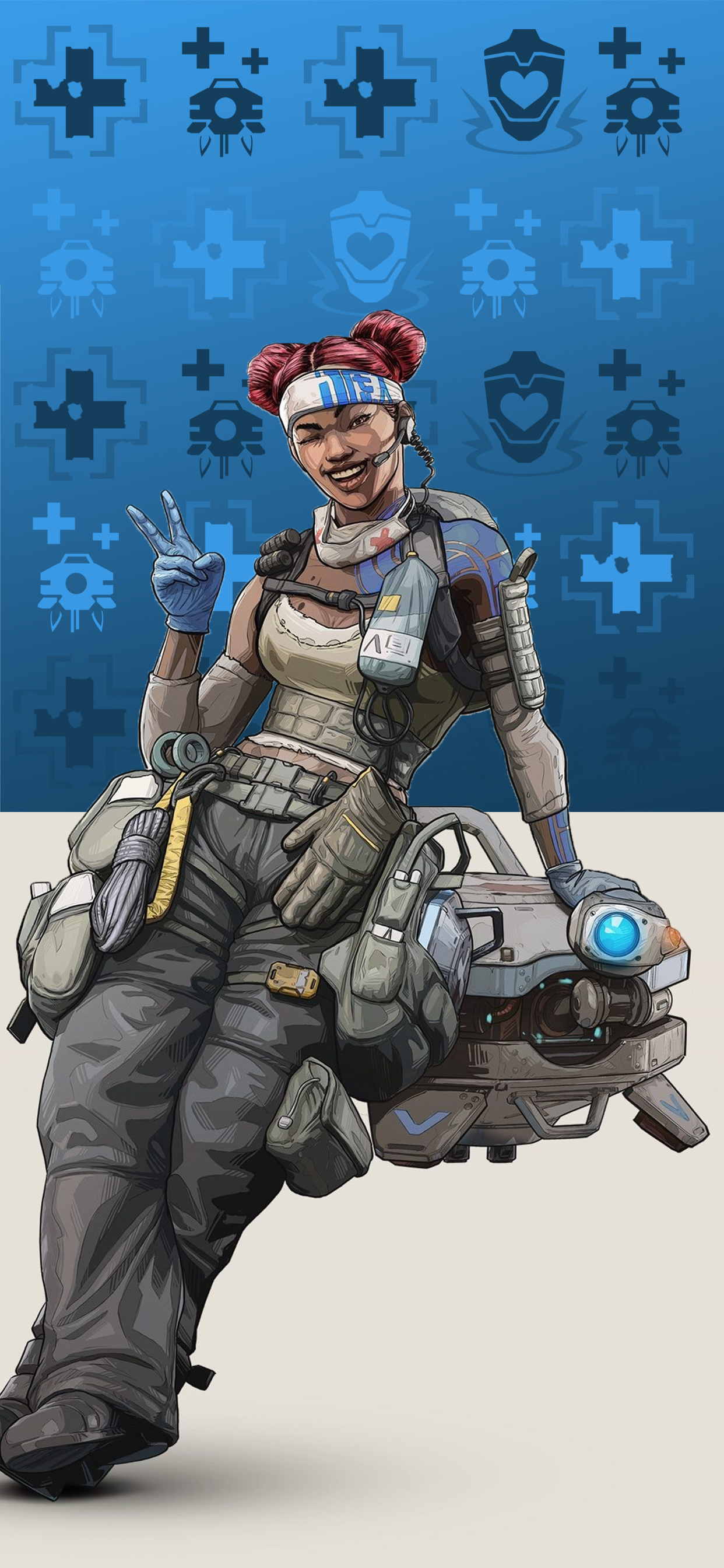 Apex Legends iPhone Wallpaper Lifeline