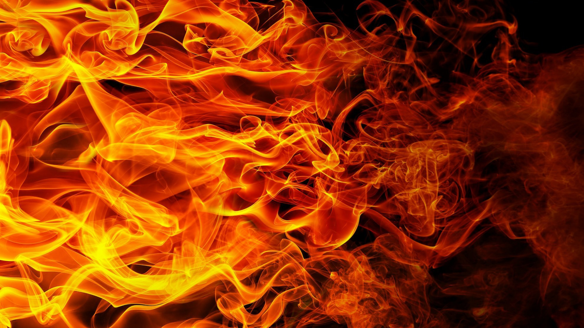 iPhone Fire Wallpaper
