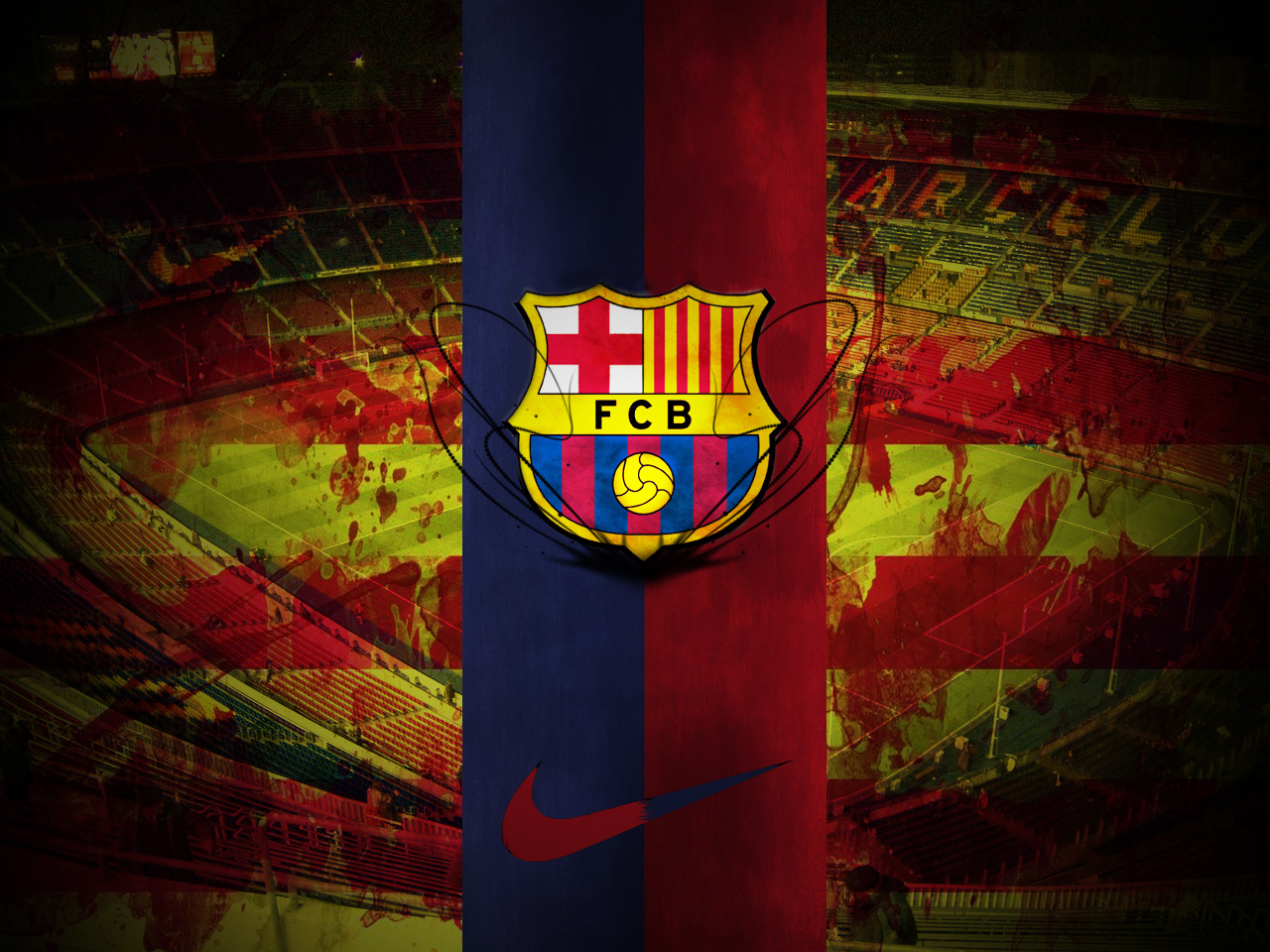 Wallpaper ID 1175866  FC Barcelona Soccer 4K Logo free download