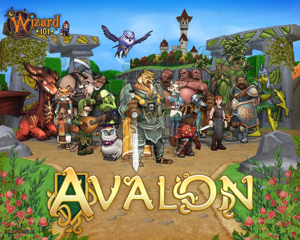 Avalon Wizard101 Wallpaper
