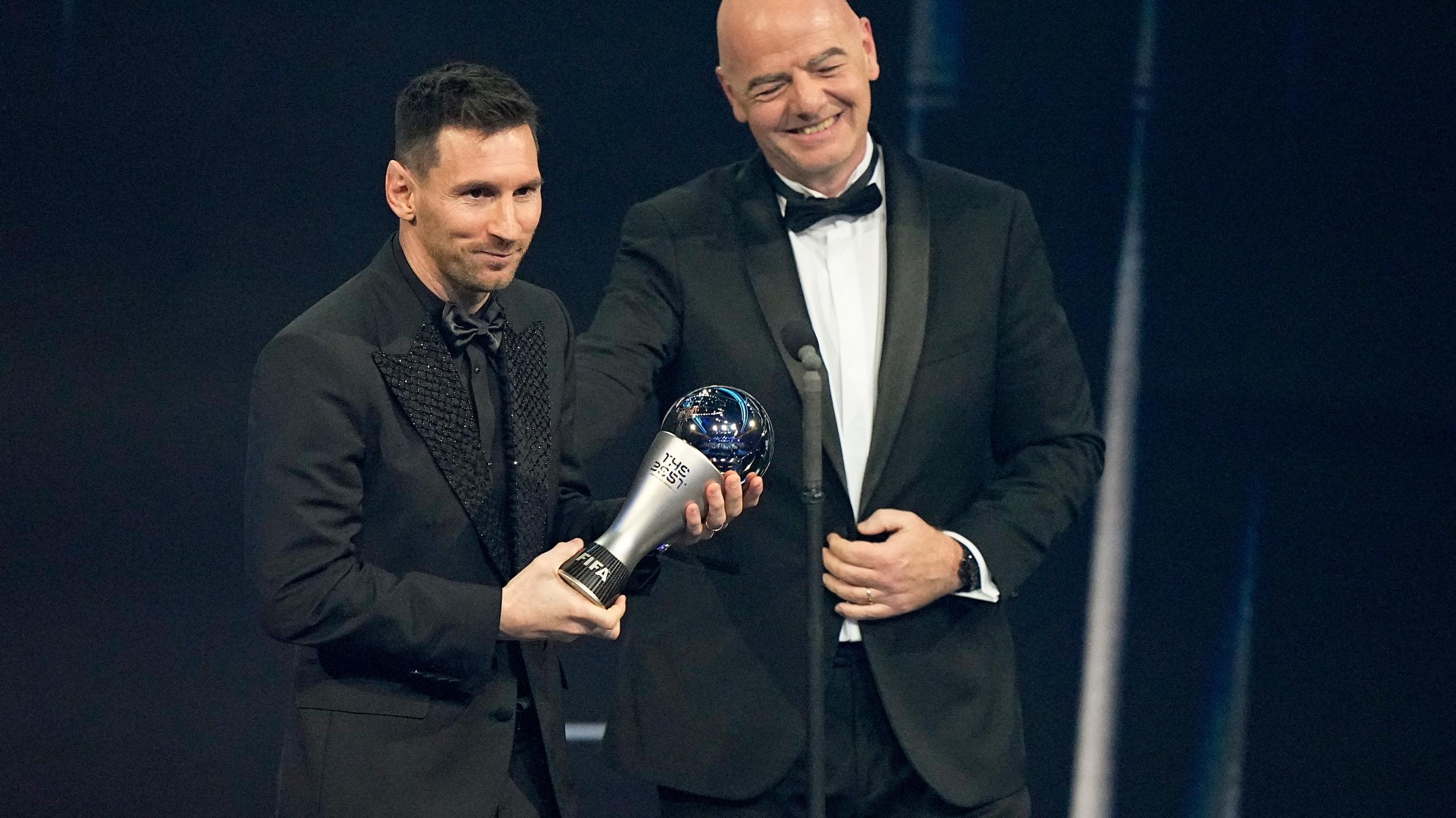 Messi and Putellas voted best players at FIFA awards again WJTV