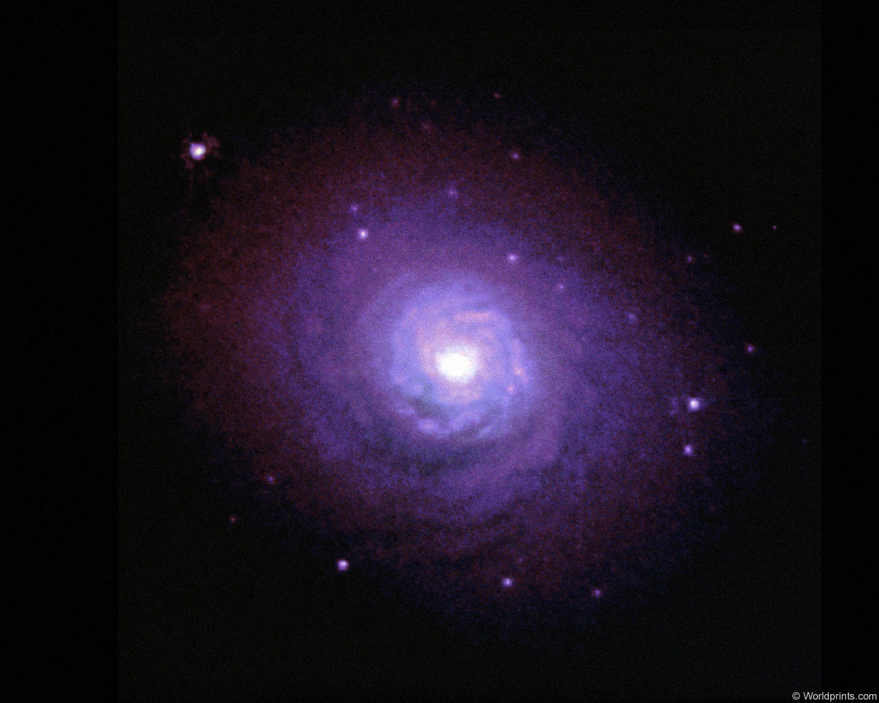 Wallpaper Galaxy Photo From Radio Telescope Desktop Background