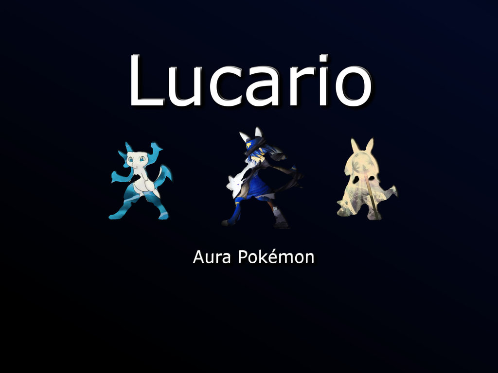 Pokemon Lucario Background by EpicKid2212 on