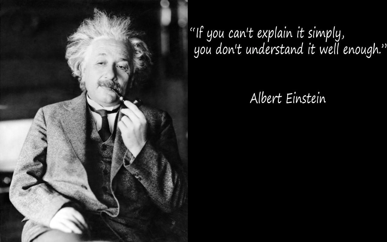 Albert Einstein Desktop Quotes