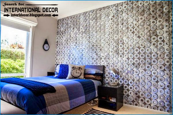 Teen Boys Room Decor Cool Modern Wallpaper