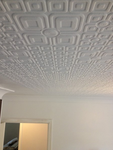 Free Download Anaglypta Wallpaper Textured Wallpaper With Beautiful Embossed 450x600 For Your Desktop Mobile Tablet Explore 49 Hanging Wallpaper On Ceiling How To Wallpaper A Ceiling Wallpaper Ceiling Trim