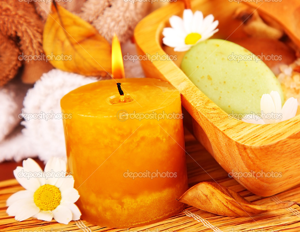 Spa Candles And Flowers HD Walls Find Wallpaper