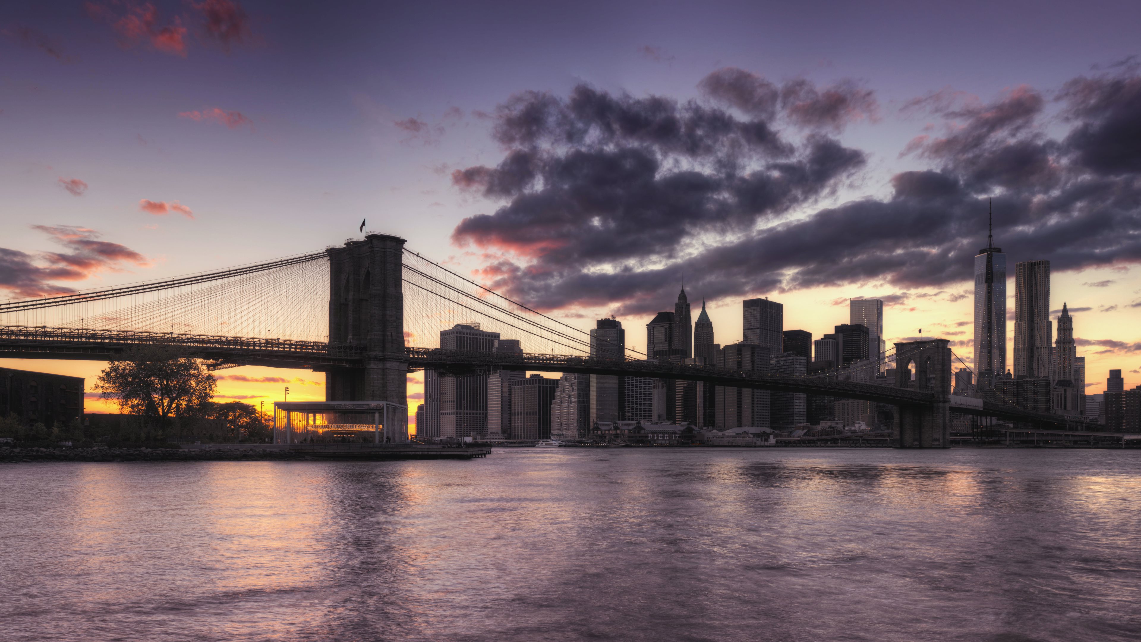 Brooklyn Bridge 4K Views Wallpapers HD Wallpapers