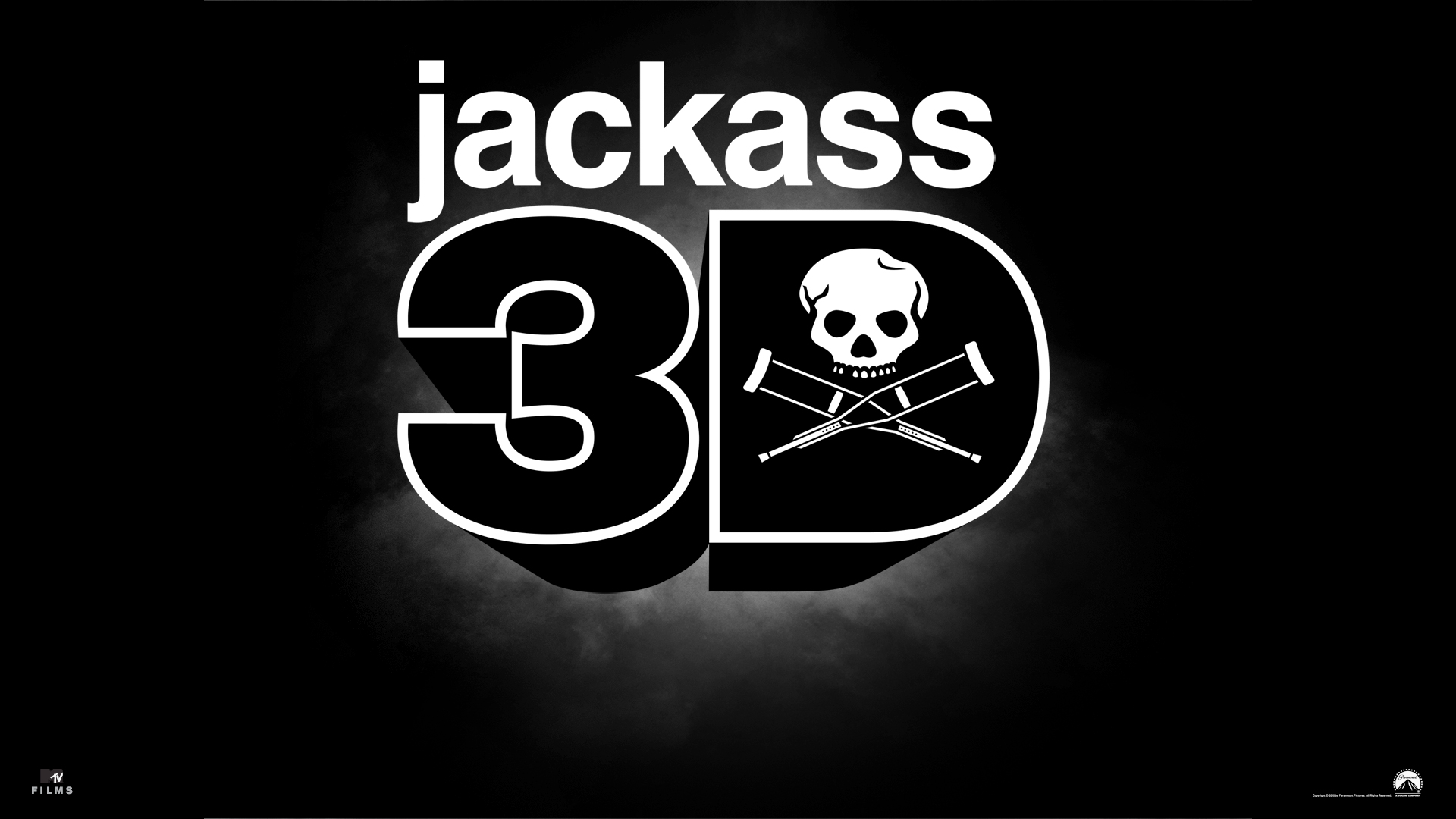Jackass 3d Movie Logo Desktop Wallpaper