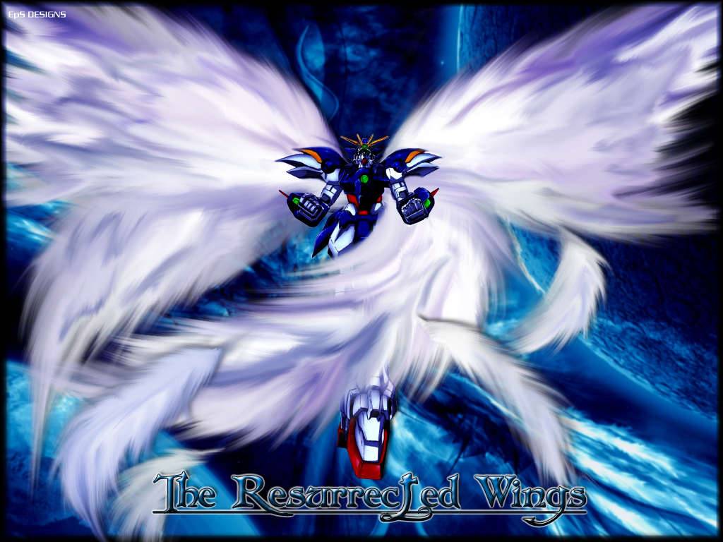 The Resurrected Wings Gundam Wing Wallpaper