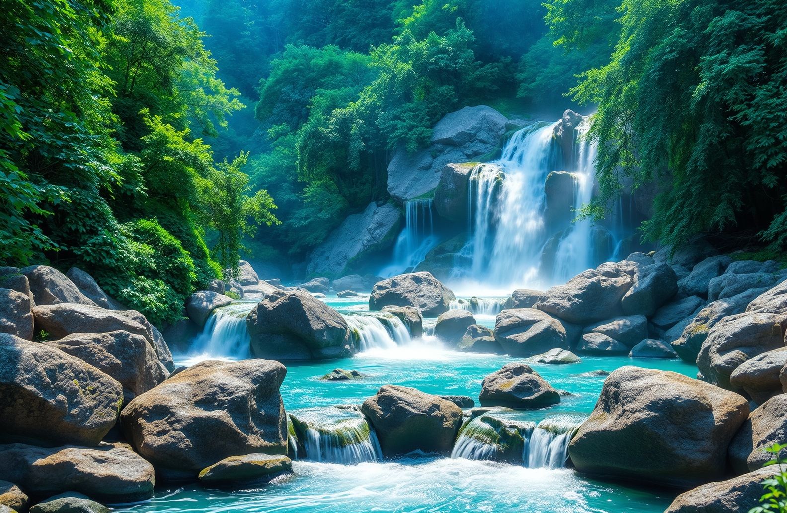 3d Waterfall Wallpaper