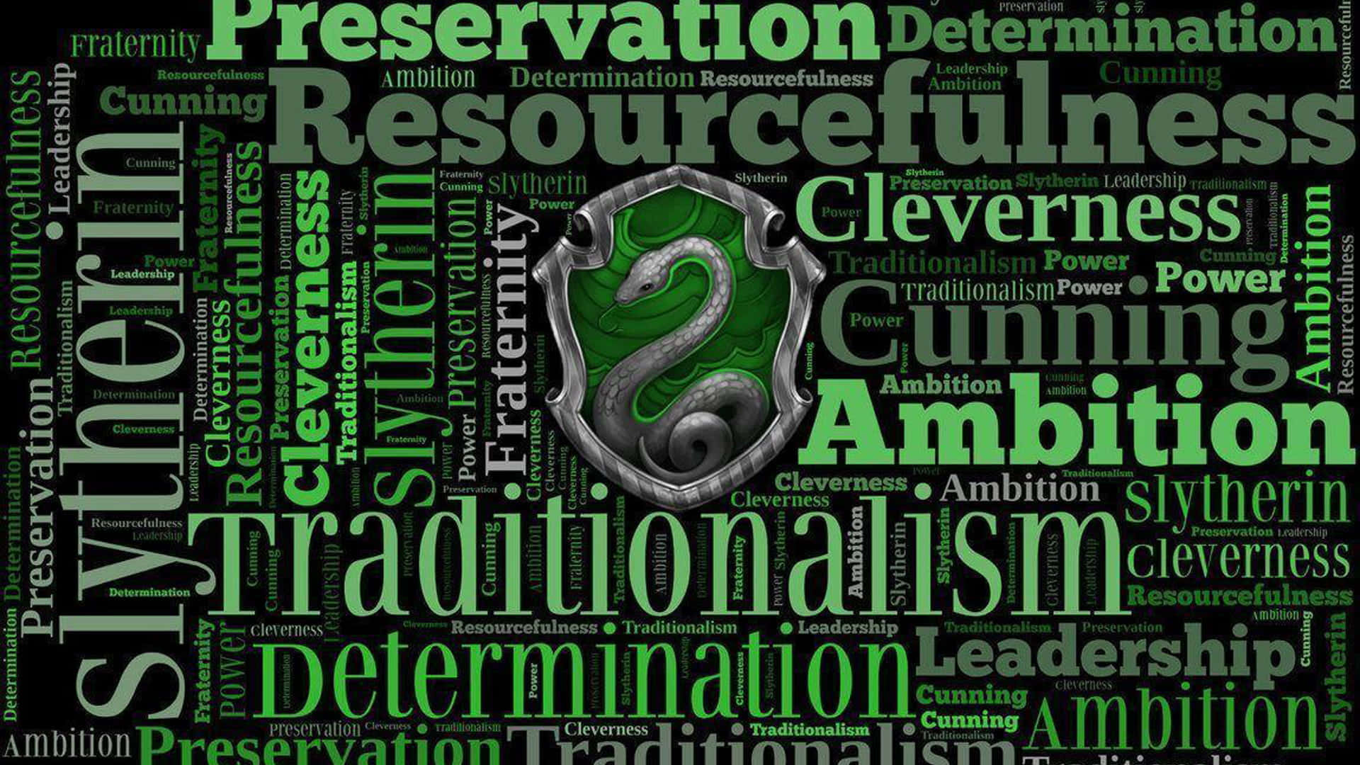 Slytherin Aesthetic Background Wallpaper
