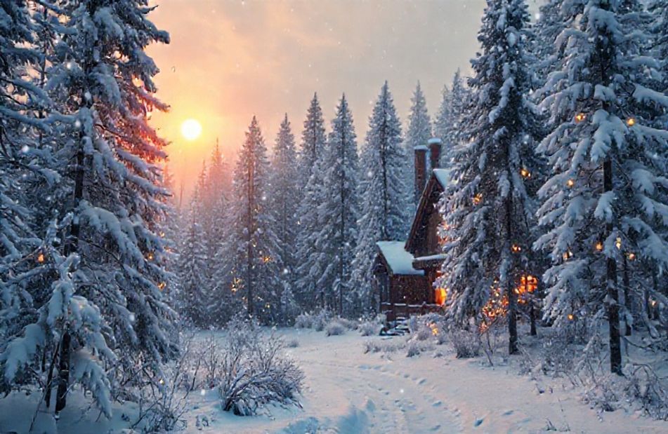 Christmas Nature Wallpaper