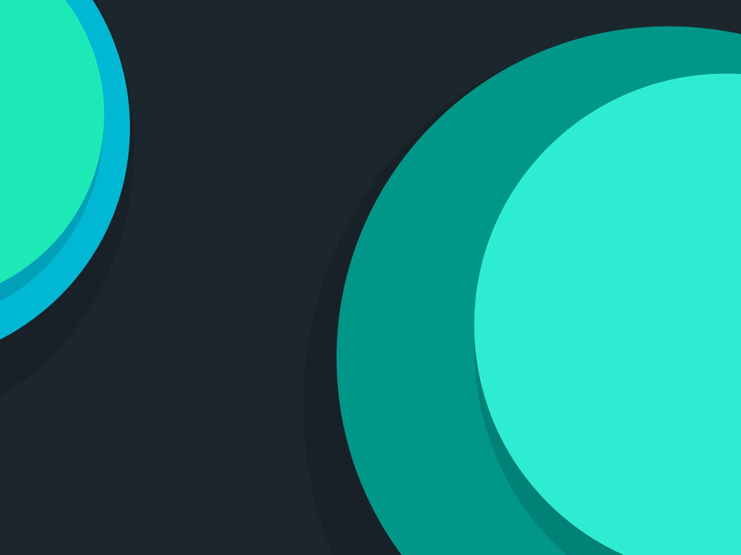 Wallpaper Android L Material Design Lines Circles Ovals Blue