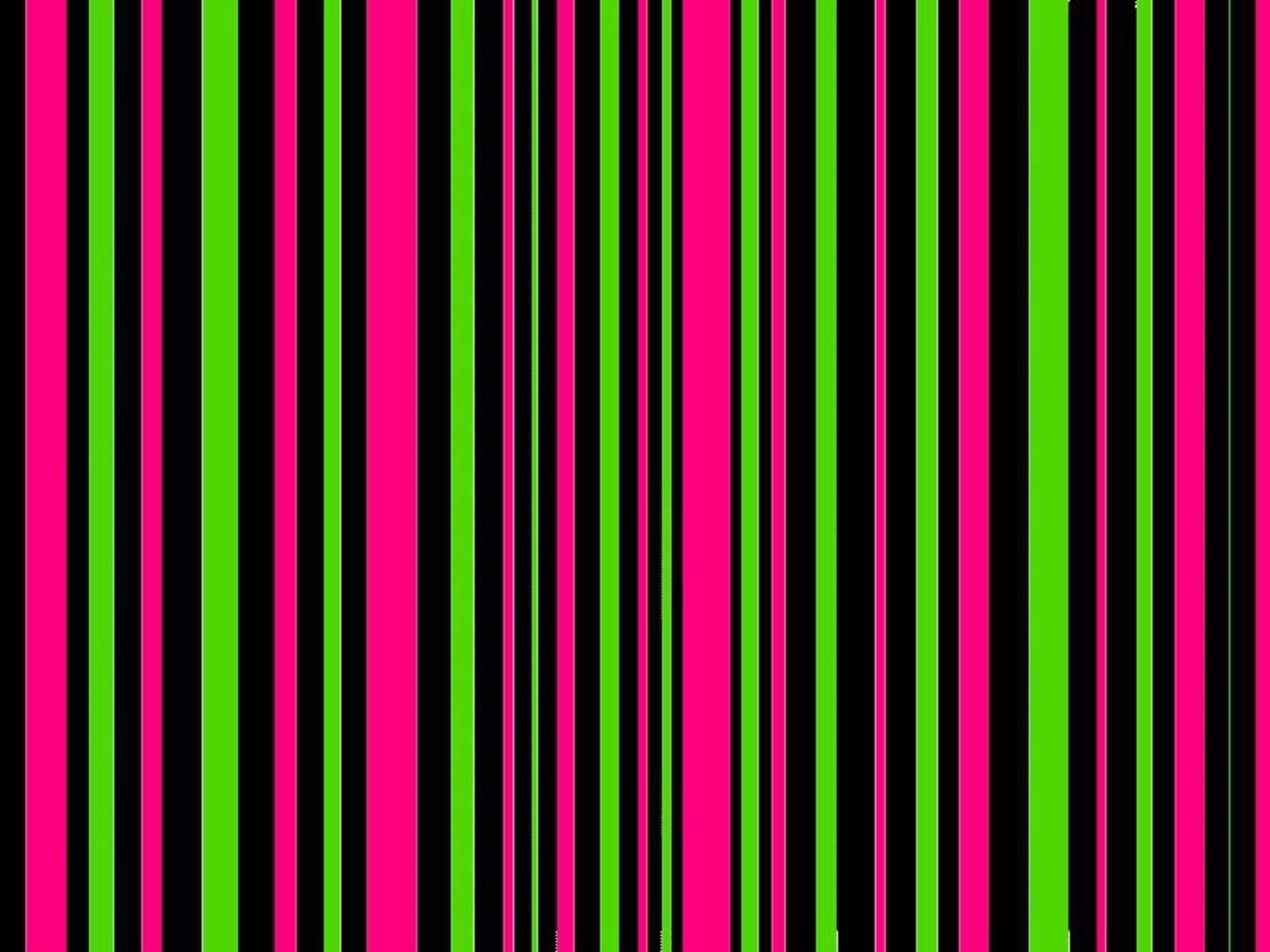 Neon Colors Rock Image Stripes HD Wallpaper And