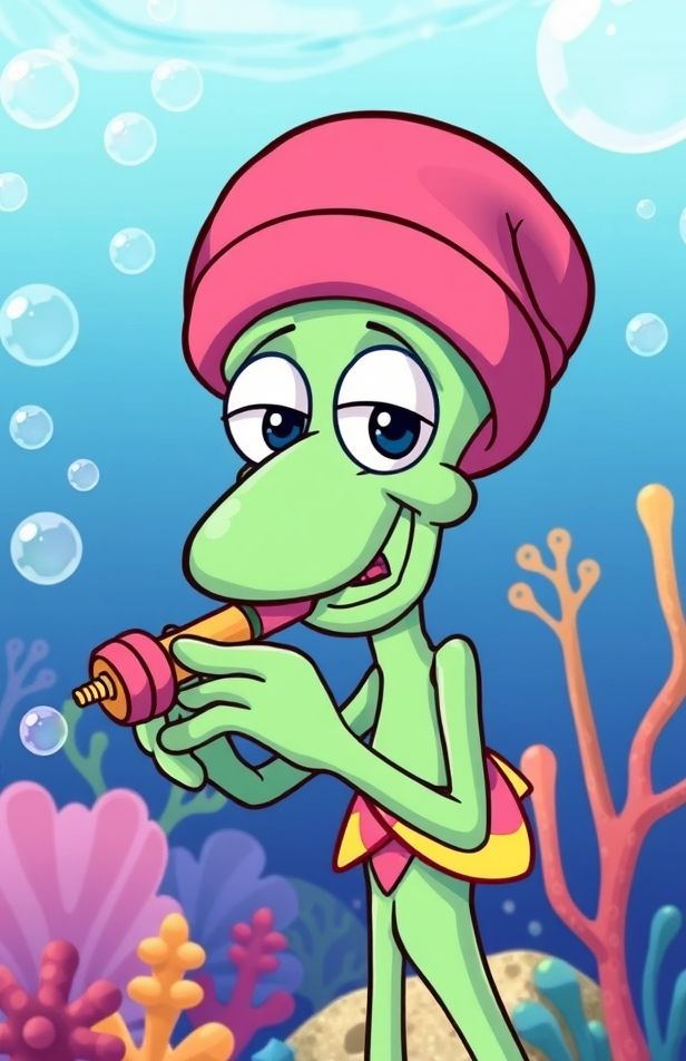 Squidward Wallpaper