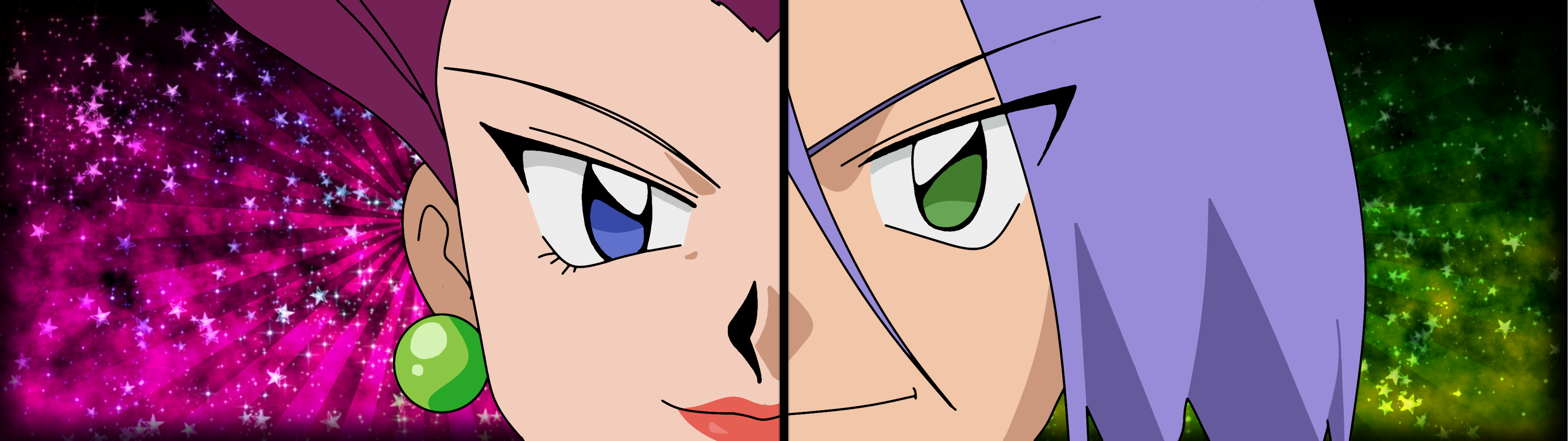 Anime Dual Monitor Wallpaper