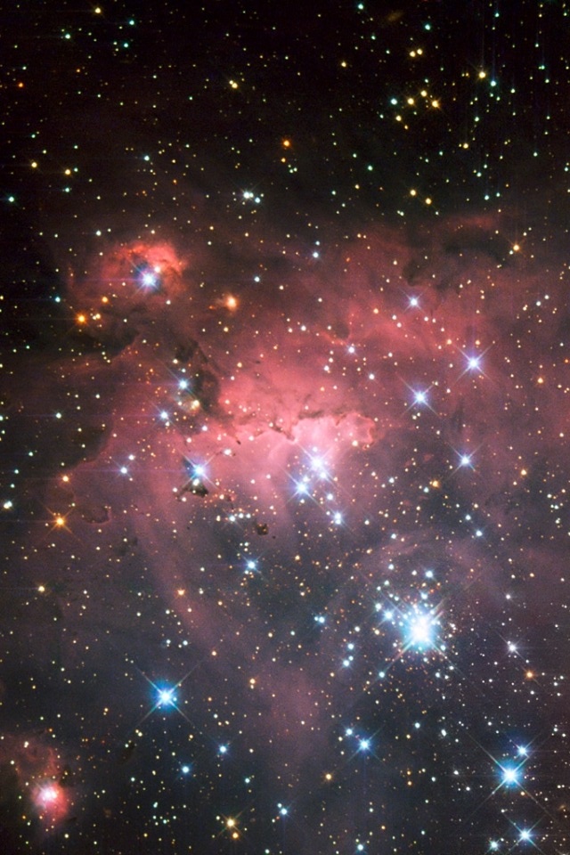 iPhone Wallpaper Galaxy Nebula Space Stars