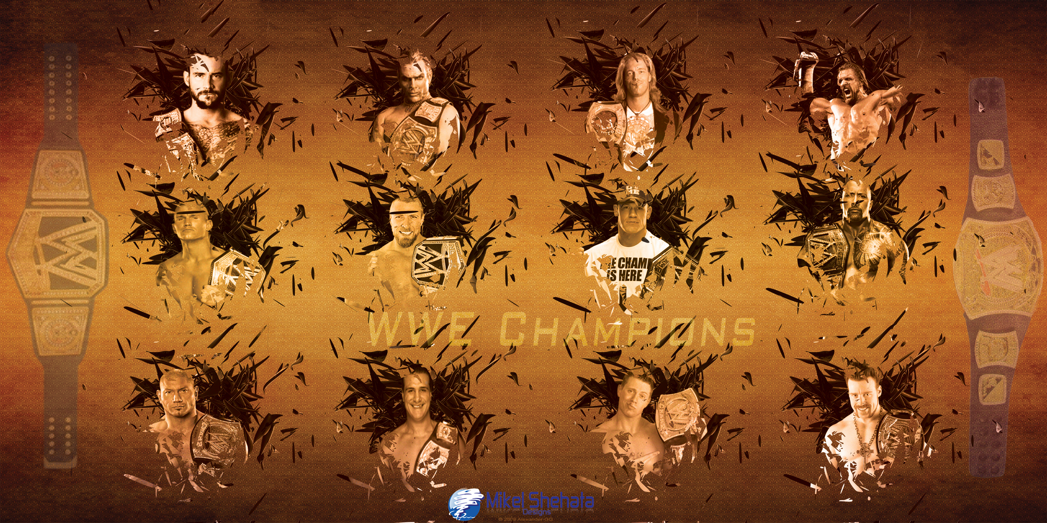 Wwe Champions Wallpaper By Mikelshehata