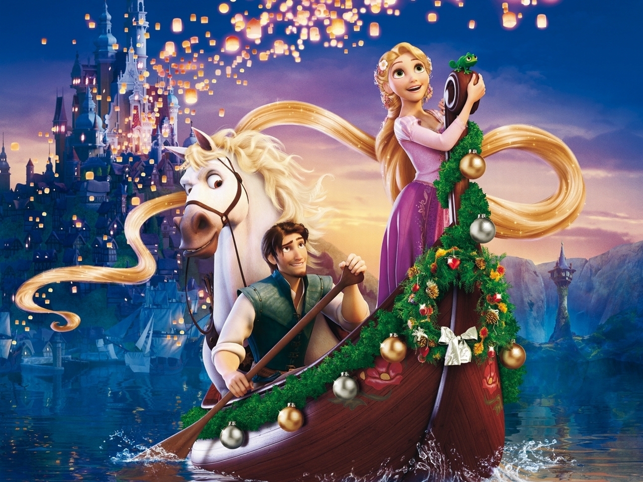 New Year Wallpaper Tangled