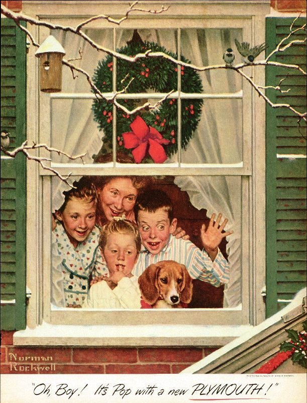 Vintage Christmas Cards Fan Art
