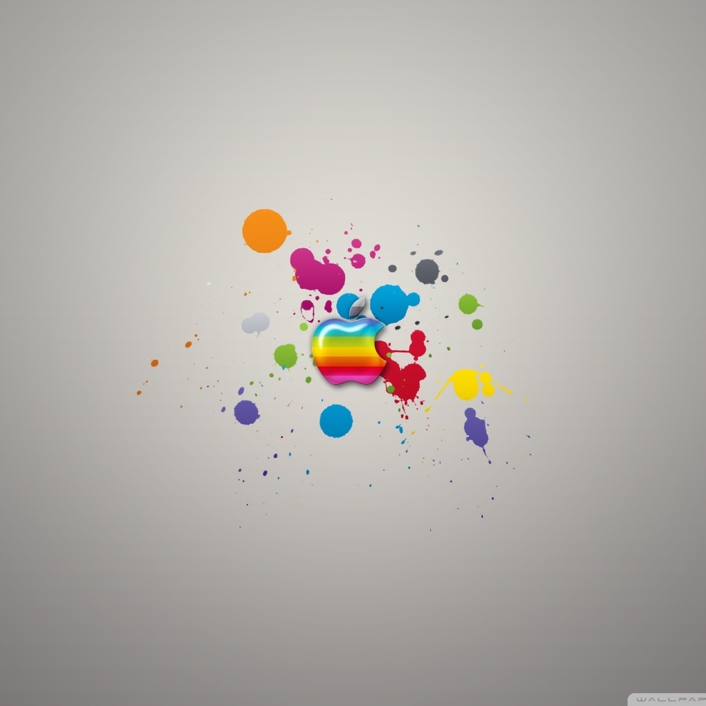 My iPad mini wallpaper HD apple logo75