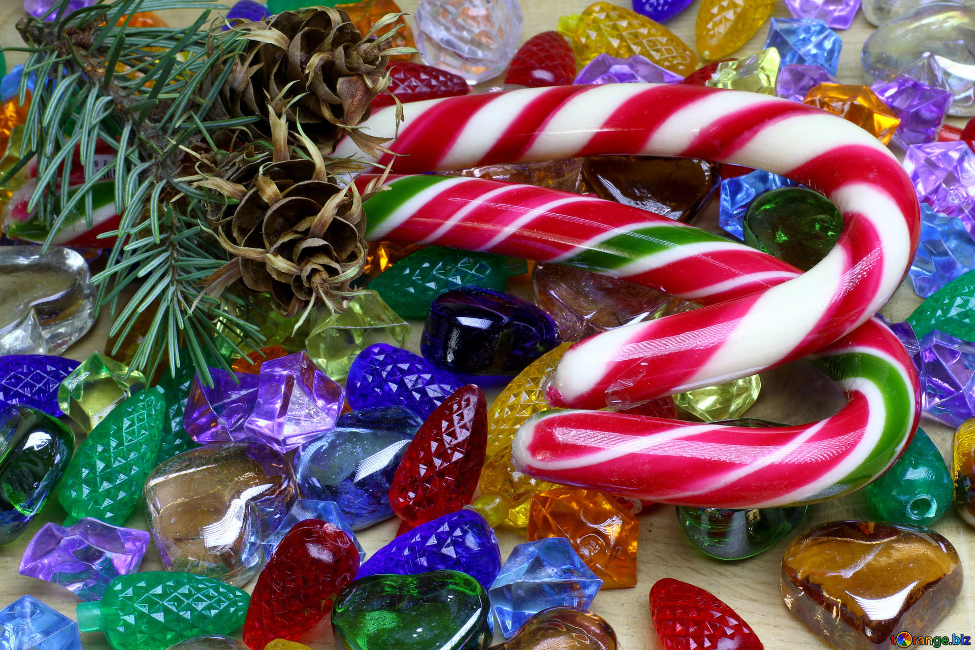 Christmas Candy Wallpaper