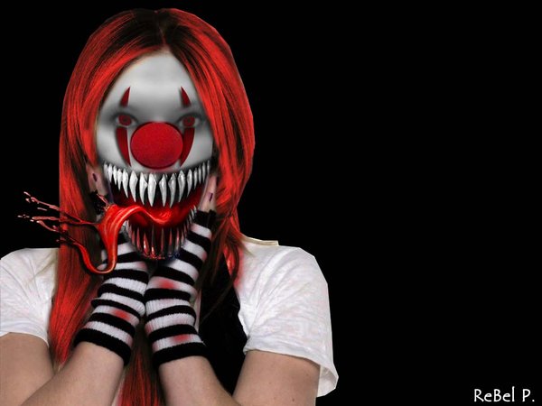 The Scary Clown Wallpaper By Therebelprincess