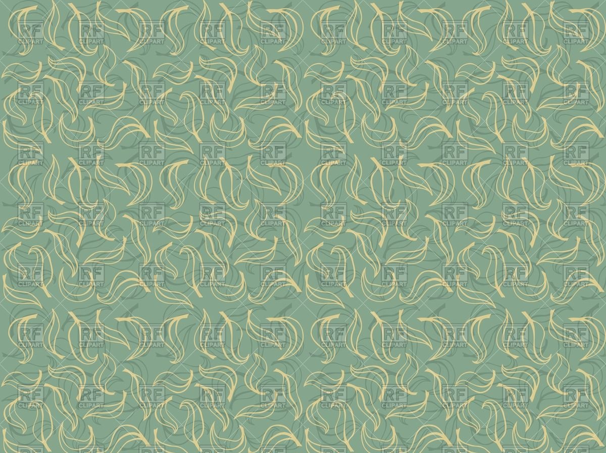 Seamless wallpaper with stylized leaf pattern 54414 Backgrounds