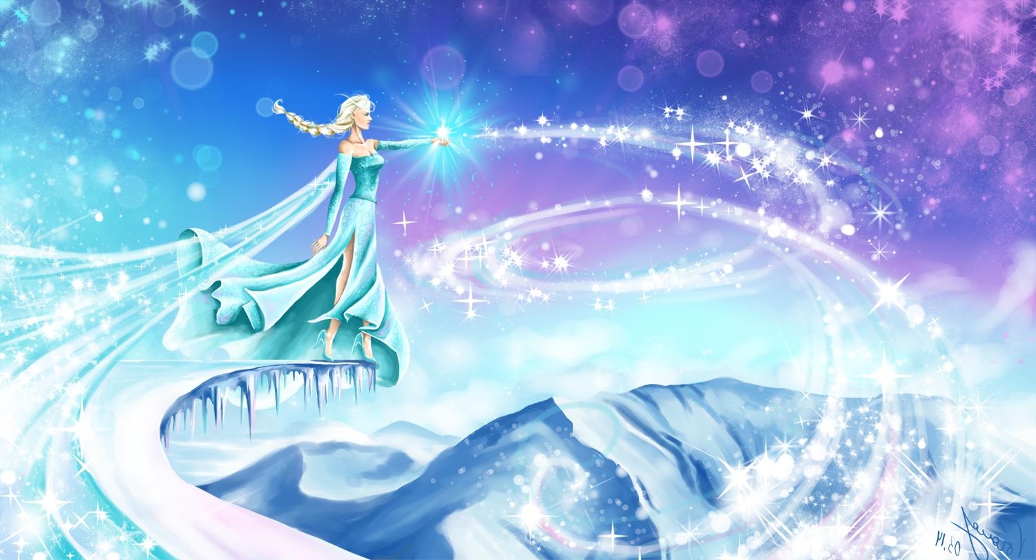 Snow Queen Elsa Frozen Wallpaper