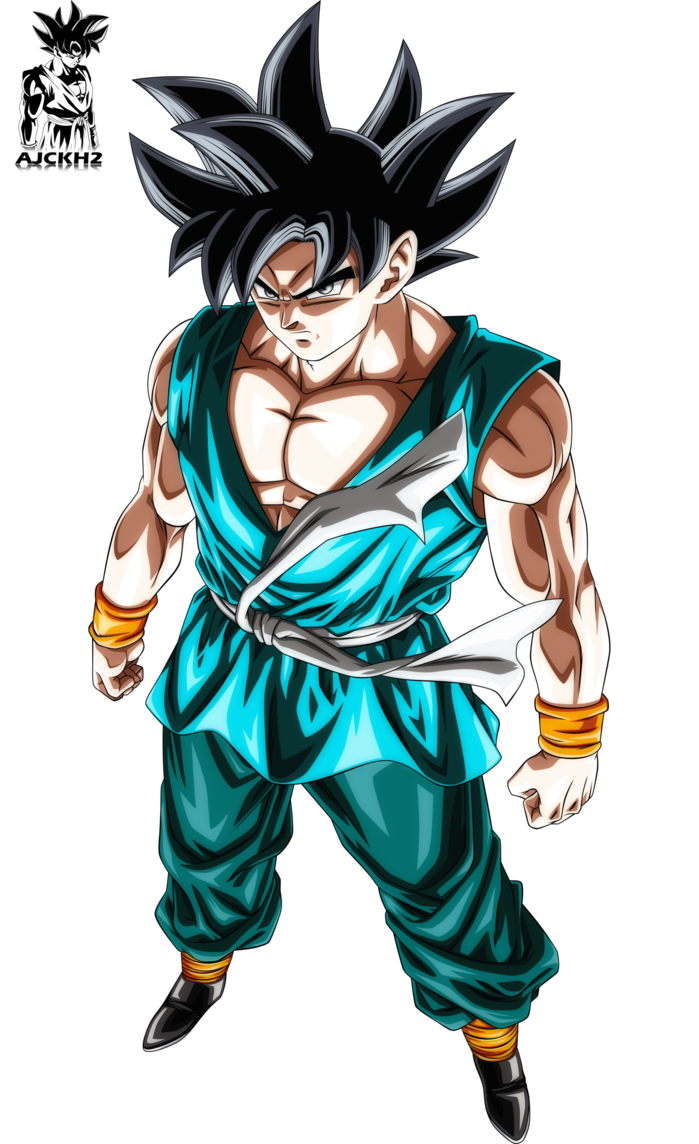 Son Goku in Ultra Instinct Form Future of DBS by ajckh2 699x1144