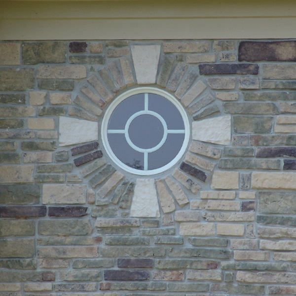 Stone Veneer Ledgestone With The Appearance Of Structured
