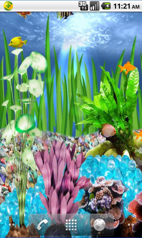 Fish Aquarium Live Wallpaper free android live wallpaper