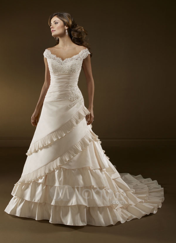 Off The Shoulder Wedding Dresses Design Pictures Sangmaestro