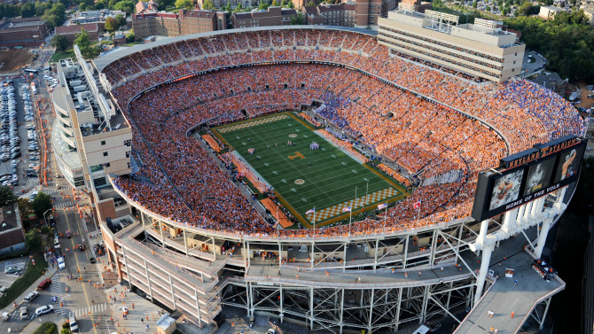 Knoxville Tn University Of Tennessee Vs Florida