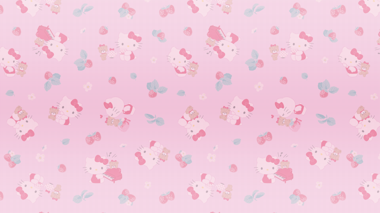 Be Positive Hello Kitty Desktop Wallpaper Quick Edit